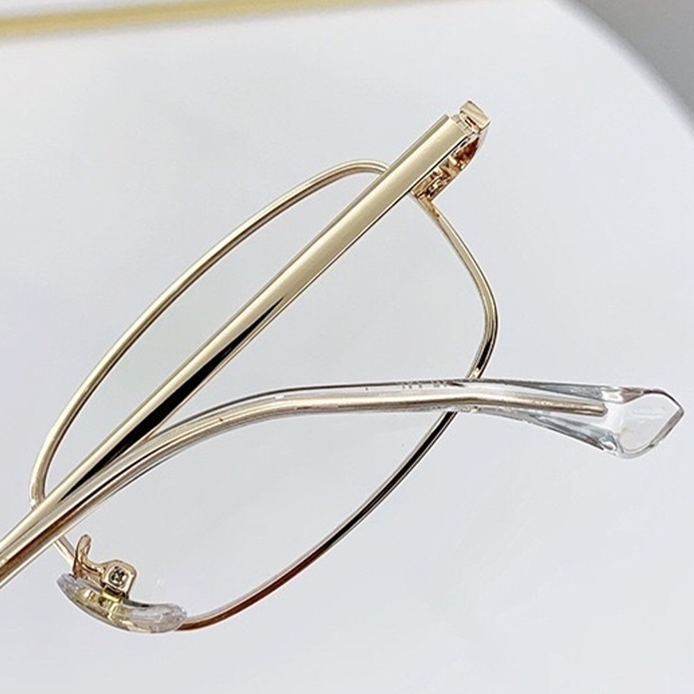 眼鏡 小鏡框 銀框眼鏡 復古眼鏡 金絲眼鏡 窄框眼鏡 長方形眼鏡 氣質眼鏡 小臉神器  附眼鏡盒 禮物 014