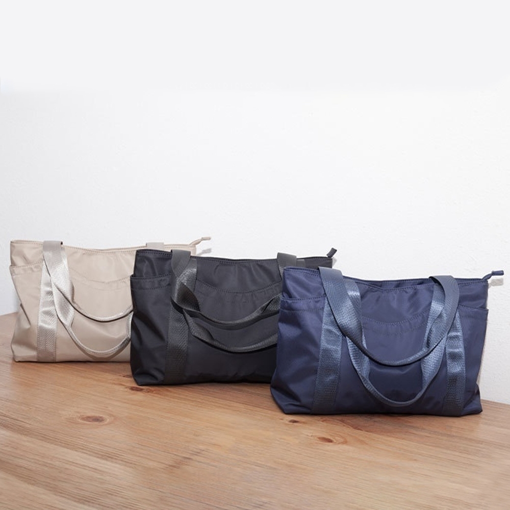包包 托特包 尼龍包 大容量肩背包 防潑水尼龍包 大容量托特包 肩背手提包 通勤包 小旅行包 A4包 生日禮物 734