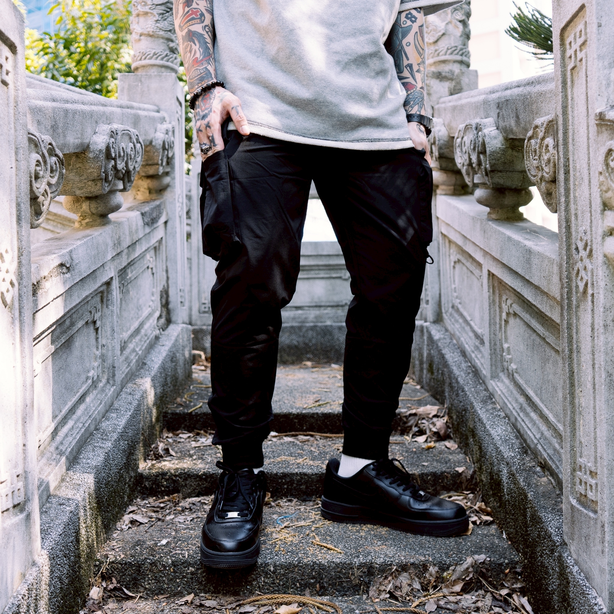 XCTRL 機能衝鋒工作褲-黑