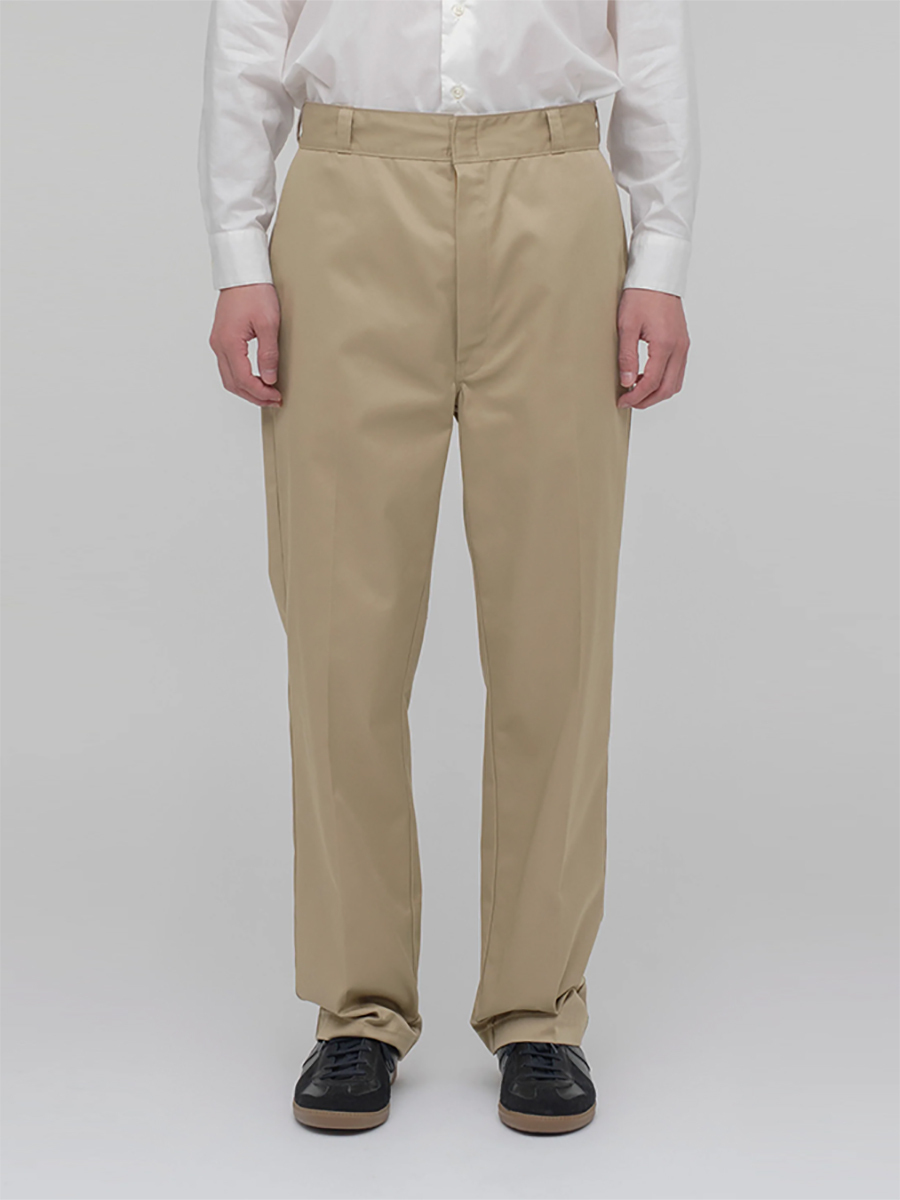 CIOTA Work Pants Wide Tapered Beige