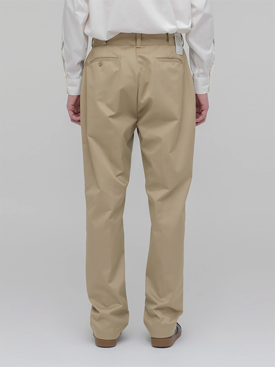 CIOTA Work Pants Wide Tapered Beige