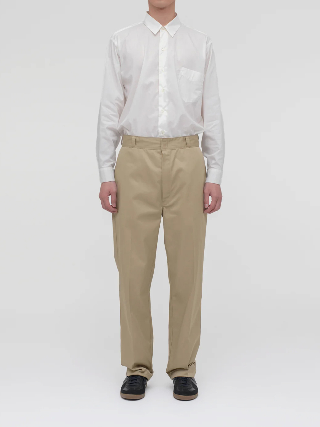 パンツ CIOTA Beige Wide Chino Pants Wide Chino Pants in Beige – Blue Owl Workshop