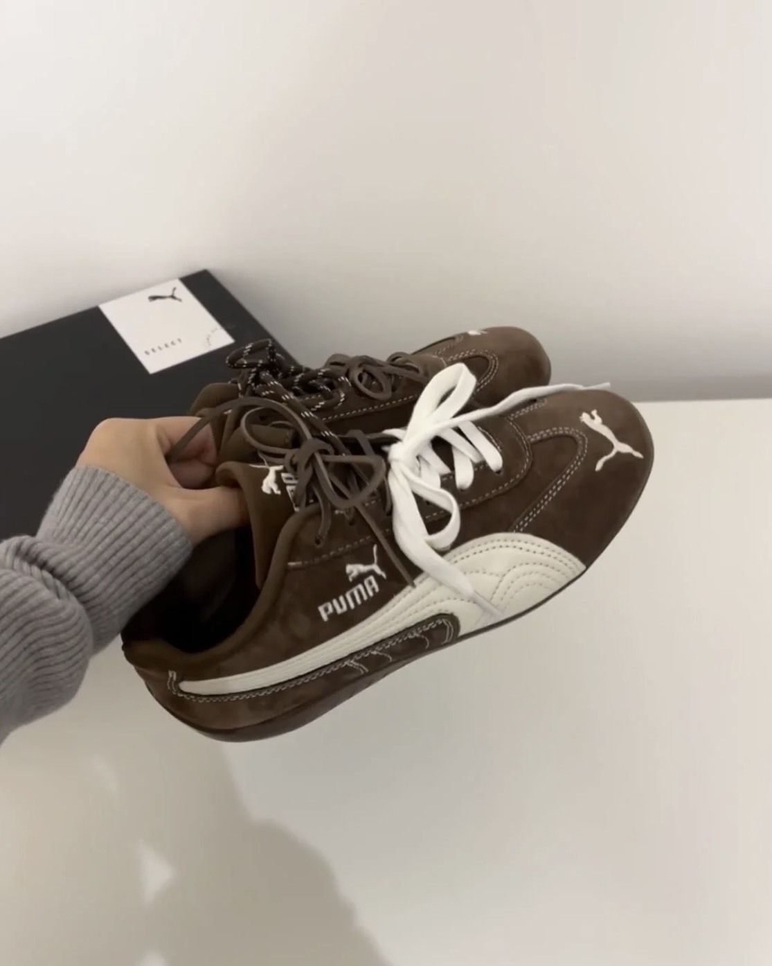 <快速出貨> PUMA SPEEDCAT TTF 賽車鞋 深棕咖