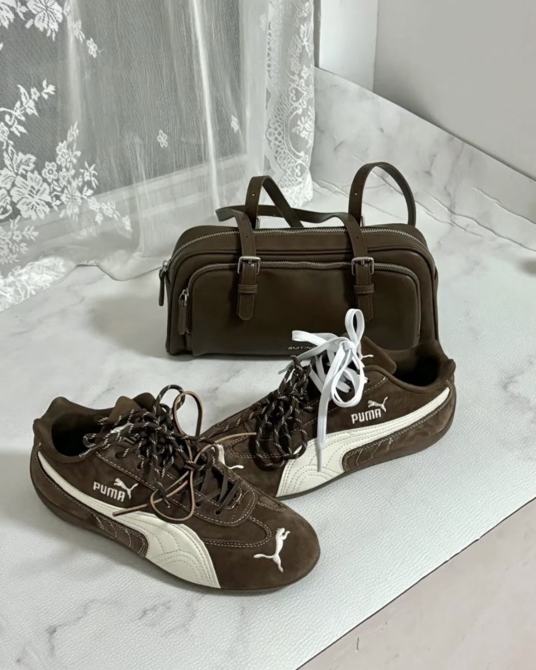 <快速出貨> PUMA SPEEDCAT TTF 賽車鞋 深棕咖