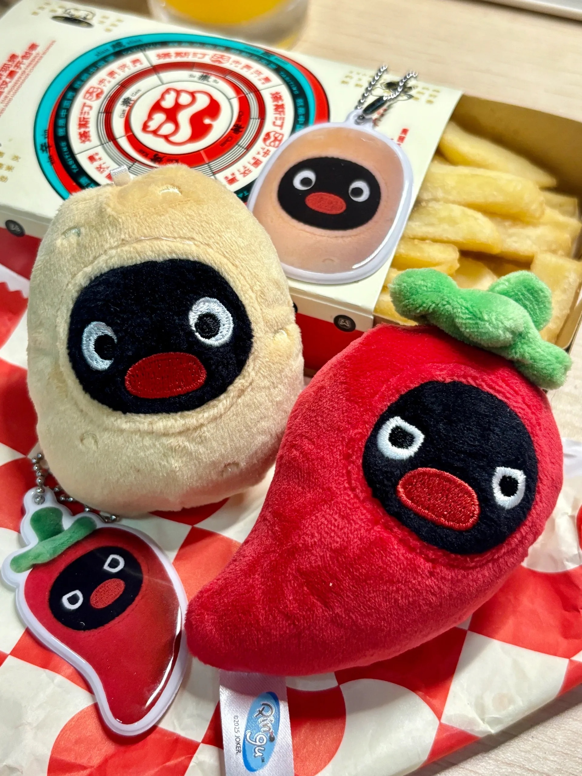 PINGU 企鵝家族 正版授權 美味生活 毛絨 冰箱貼 磁鐵 盲盒 / 預購