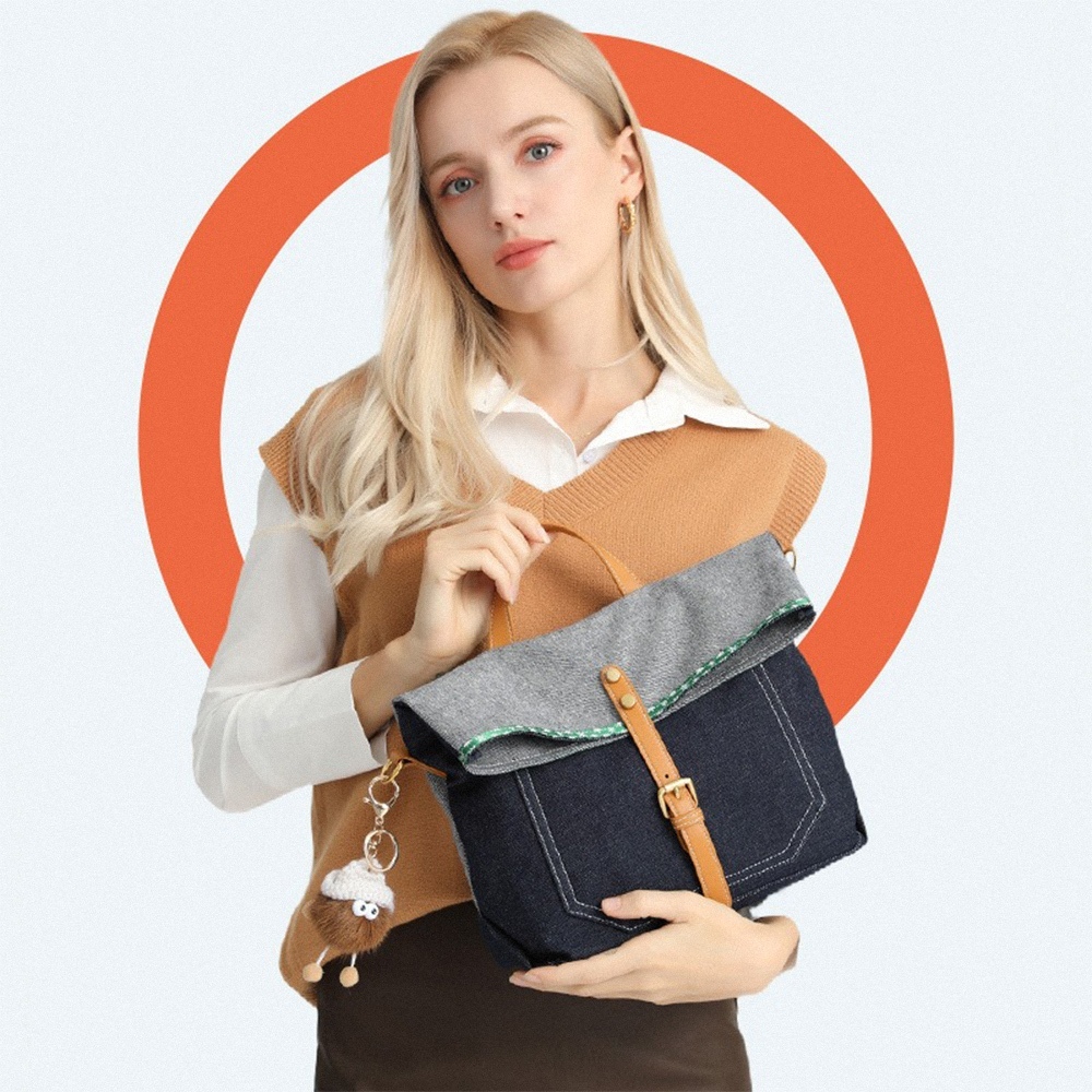 包包女 牛仔包包 手提包 側背包 帆布斜背包 牛仔托特包 大包包 個性包包 子母包 文青包 小包包 女生生日禮物 651