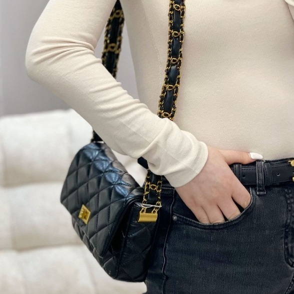 包包 牛皮小香包 女生側背包 高級感包包 真皮女包 小香風包包 鏈條包包 手機包 寬背帶斜背包 小方包 女生禮物 141