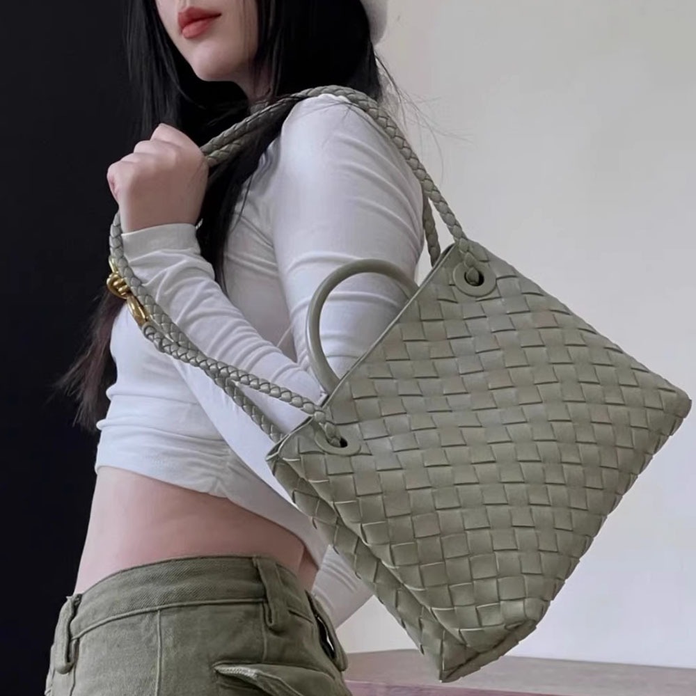 包包 編織包 大包包 復古包包 大容量托特包 編織包包 通勤百搭手提包 白色大包包 休閒手提包 編織斜背包 禮物 645