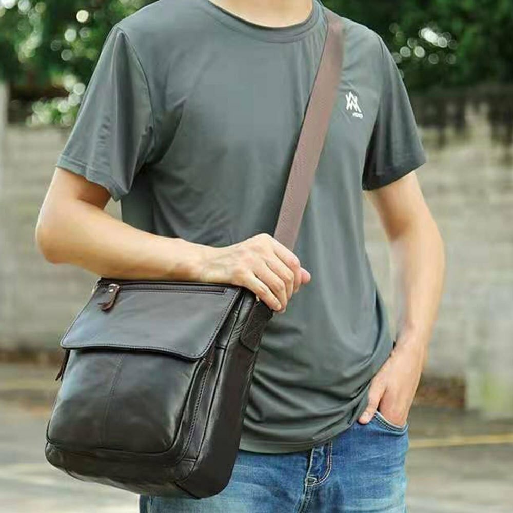 包包 斜背包 真皮包包 牛皮斜背包 側背包 斜背小方包 牛皮包包 側背書包 歐美復古包包 男生包包 禮物 送禮 015