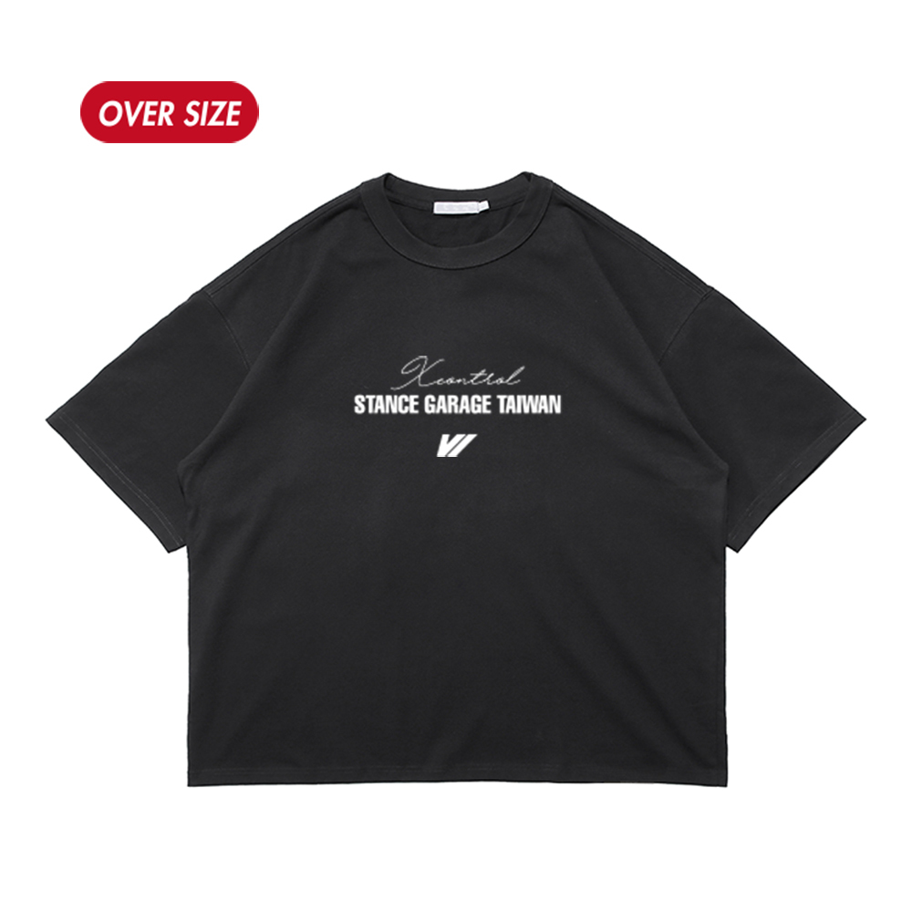 XCTRL x SGT6聯名LOGO短T-黑