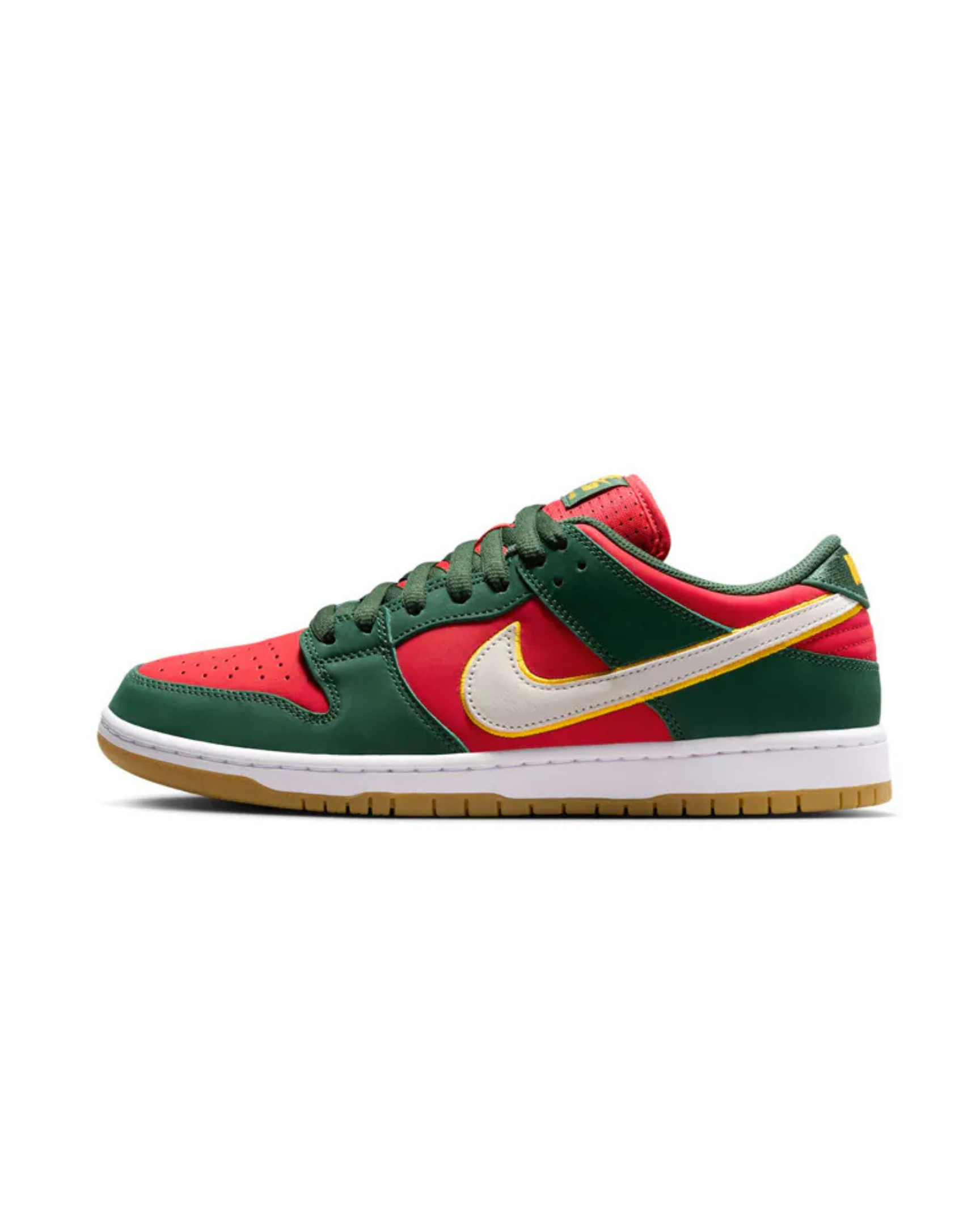 Nike SB Dunk "Fir and Fire Red" 西雅圖超音速隊 紅綠 聖誕配色 男鞋 FZ1287-300