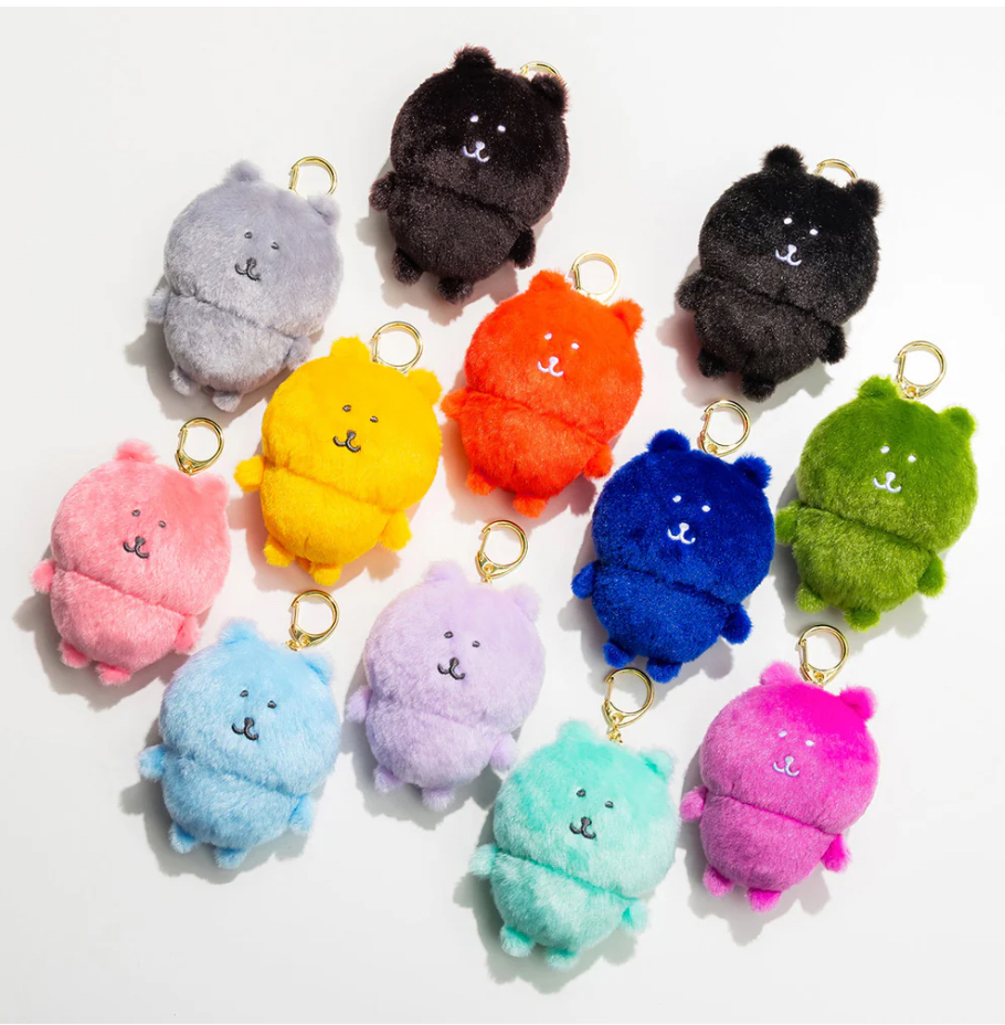 日本限定 nagano 彩色自嘲熊 愛心熊 玫瑰熊