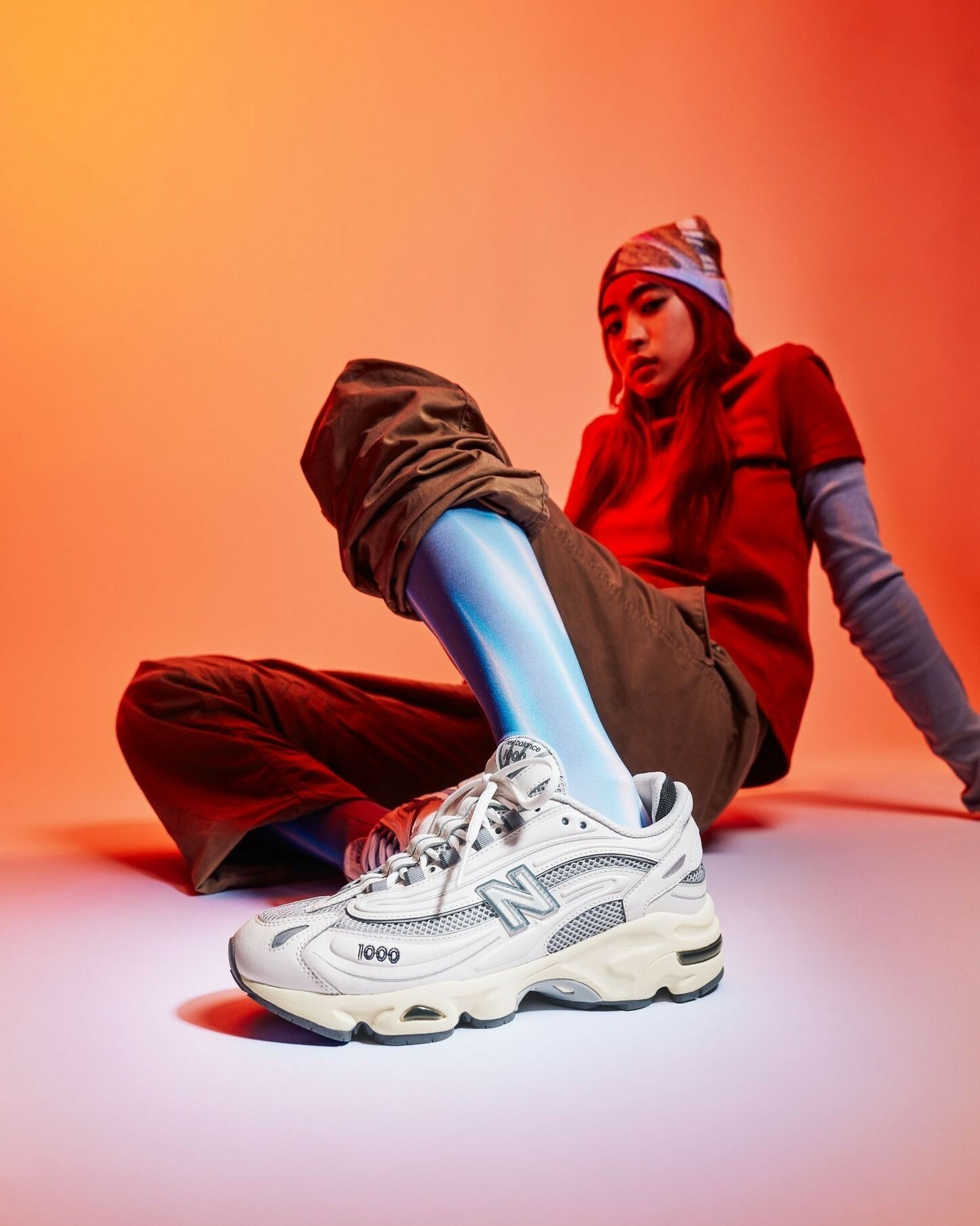 <零碼現貨>New Balance NB M1000 復古鞋 IU著用款 海鹽 米白 白灰 M1000MEW