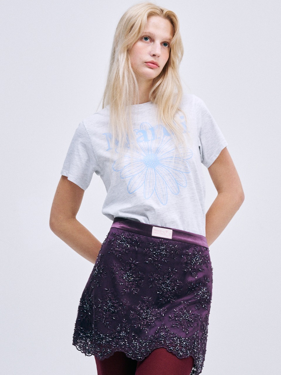 【現貨】Mardi Mercredi 經典純棉 小雛菊 修身 短版 短袖 T-shirt 多款可選