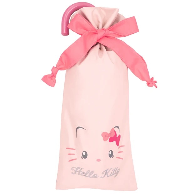 大阪・関西万博 日本館 Algae×HELLO KITTY 晴雨兼用折りたたみ傘 日本館 ハローキティ×大阪万博コラボ 晴雨兼用傘【遮光率99.9