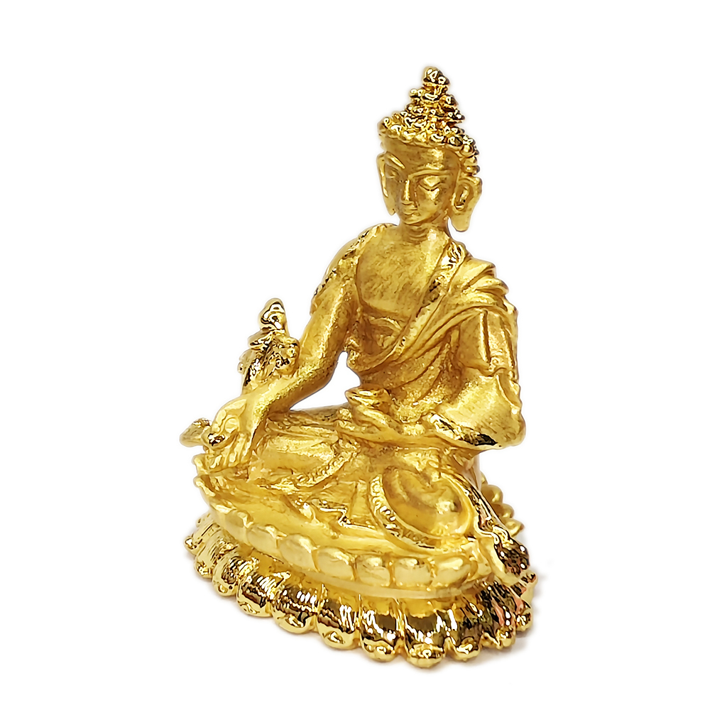 藥師佛{鎏金}高6公分【十方】128538