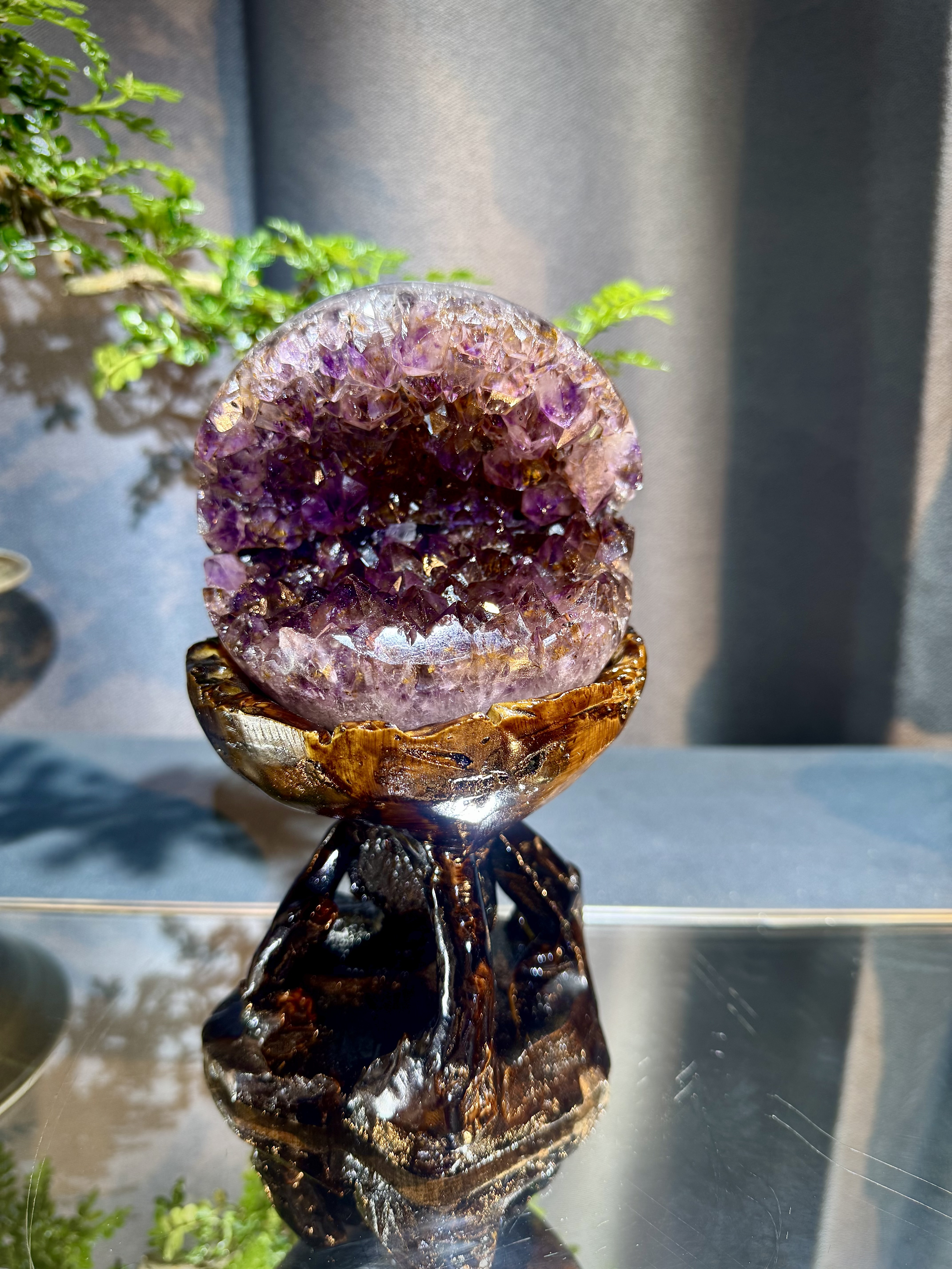 天花板紫鈦開口笑 8803