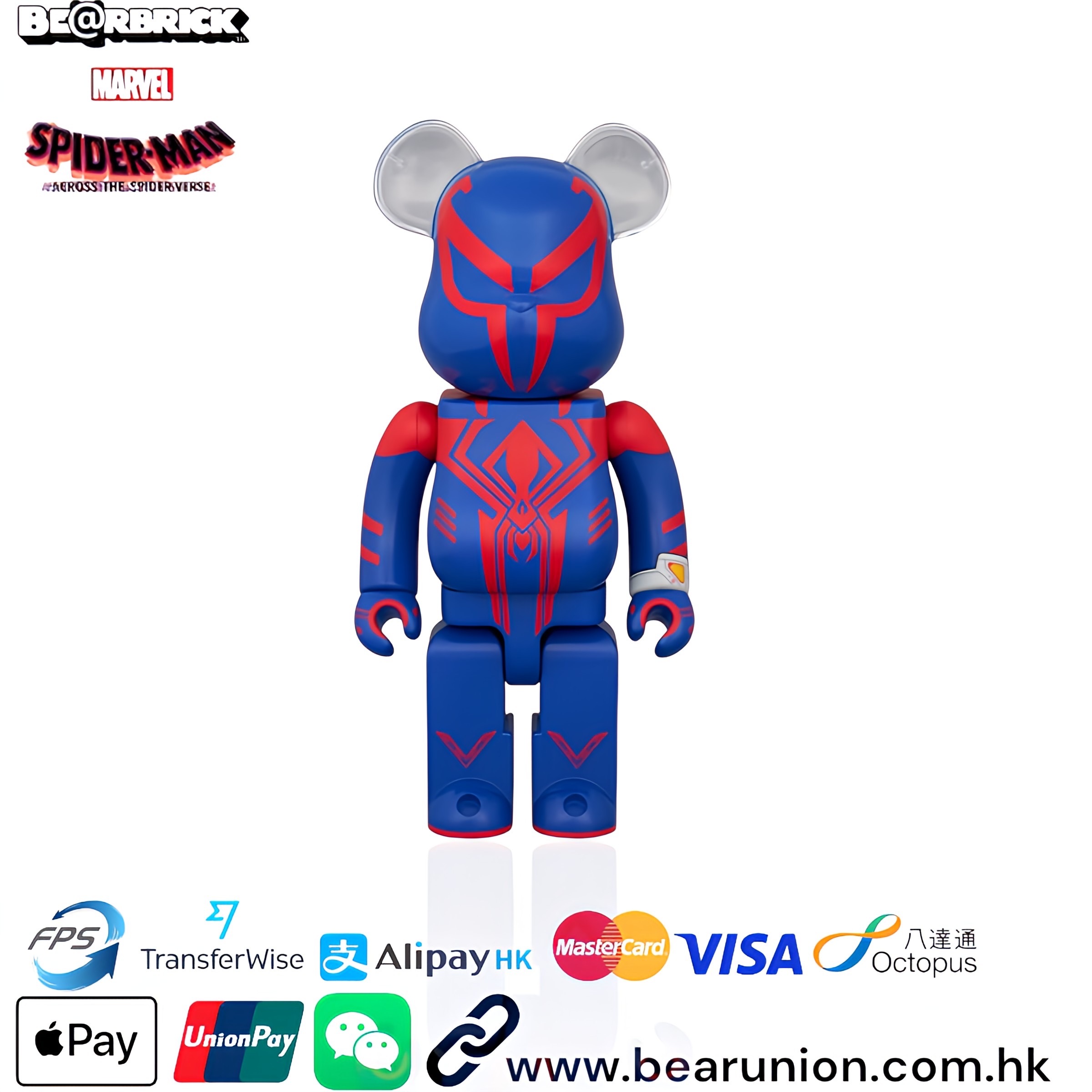 🎏預訂🎏 Bearbrick 400% SPIDER-MAN 2099