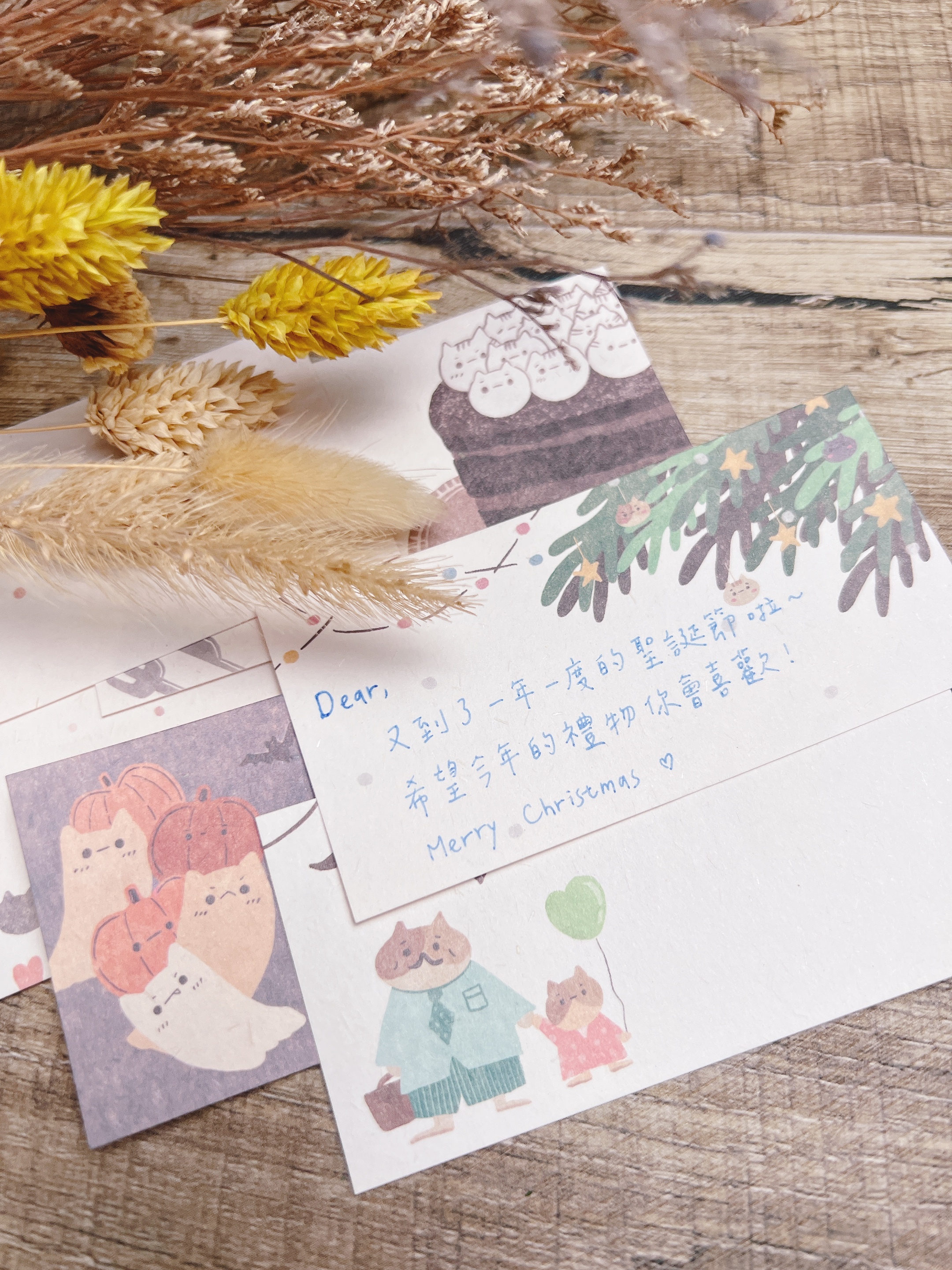 嗨賴 x LUMOS｜貓貓萬用便箋 - 節慶款