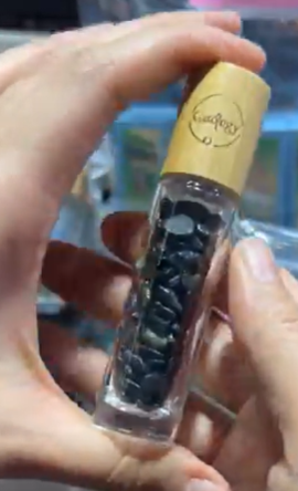 260211 - B7 金曜石水晶碎石樽 送1支試用裝精油+1支正裝精油