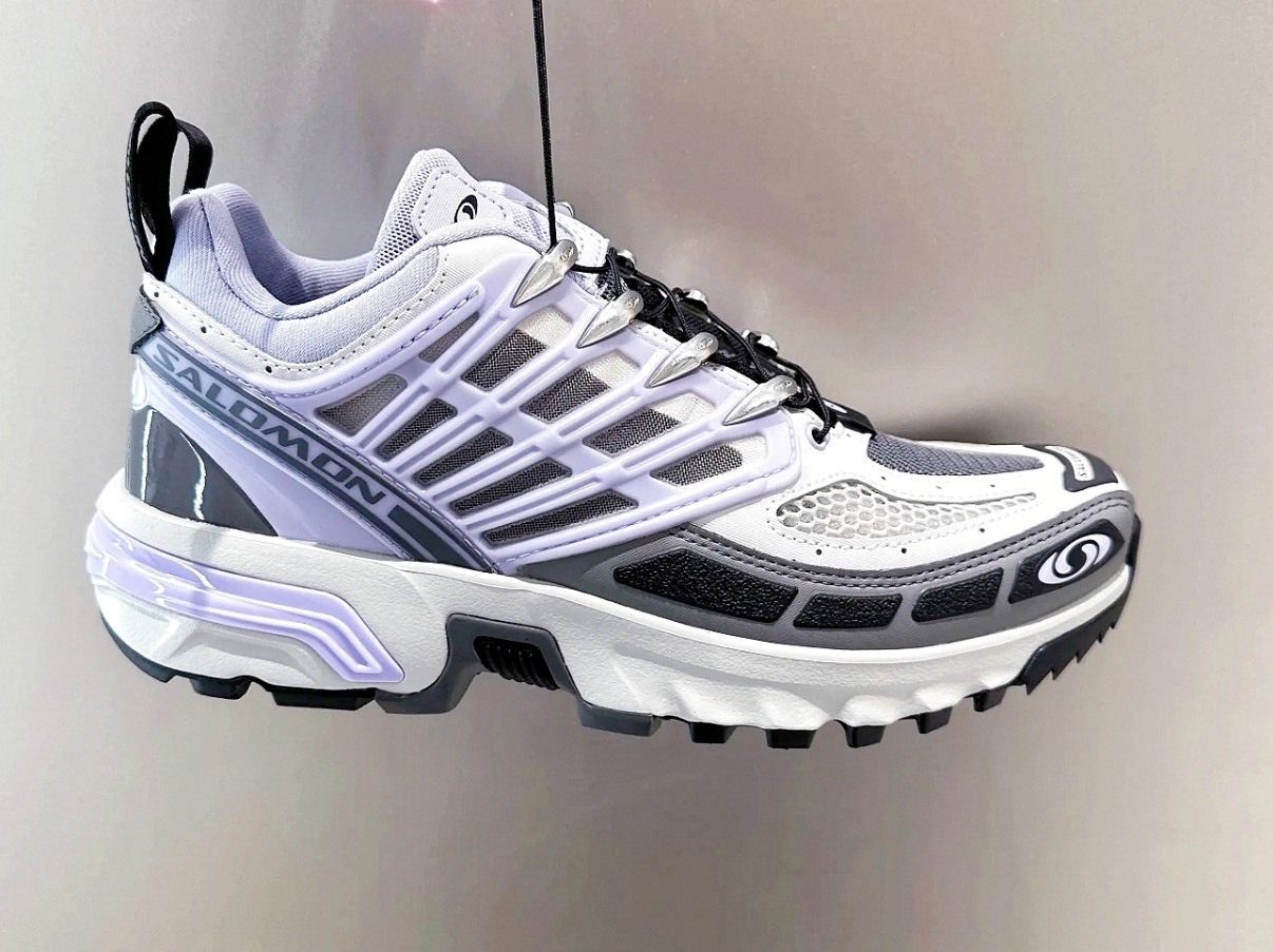 SALOMON 萨洛蒙 ACS PRO 女款 灰紫休閒跑步鞋