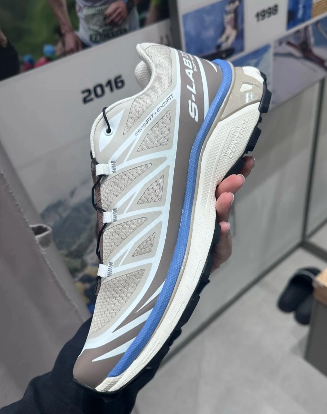 SALOMON 萨洛蒙 XT-6 灰色 男女同款 休閒跑步鞋