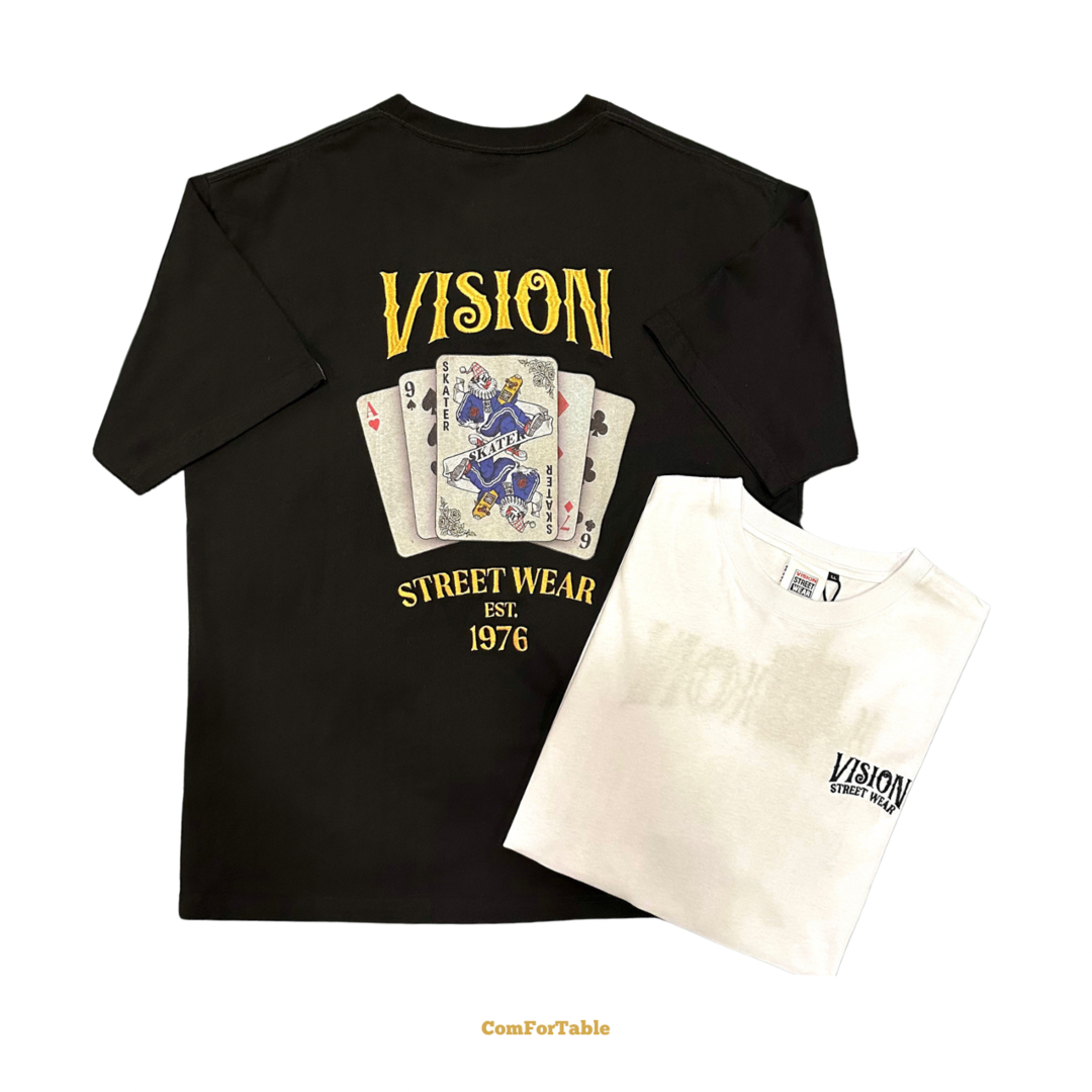 【日貨】SKATER撲克牌短TEE