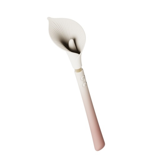 Zalo - Calla Dual Head Vibrator - Blossom Pink