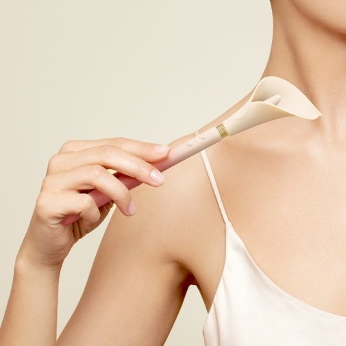 Zalo - Calla Dual Head Vibrator - Blossom Pink