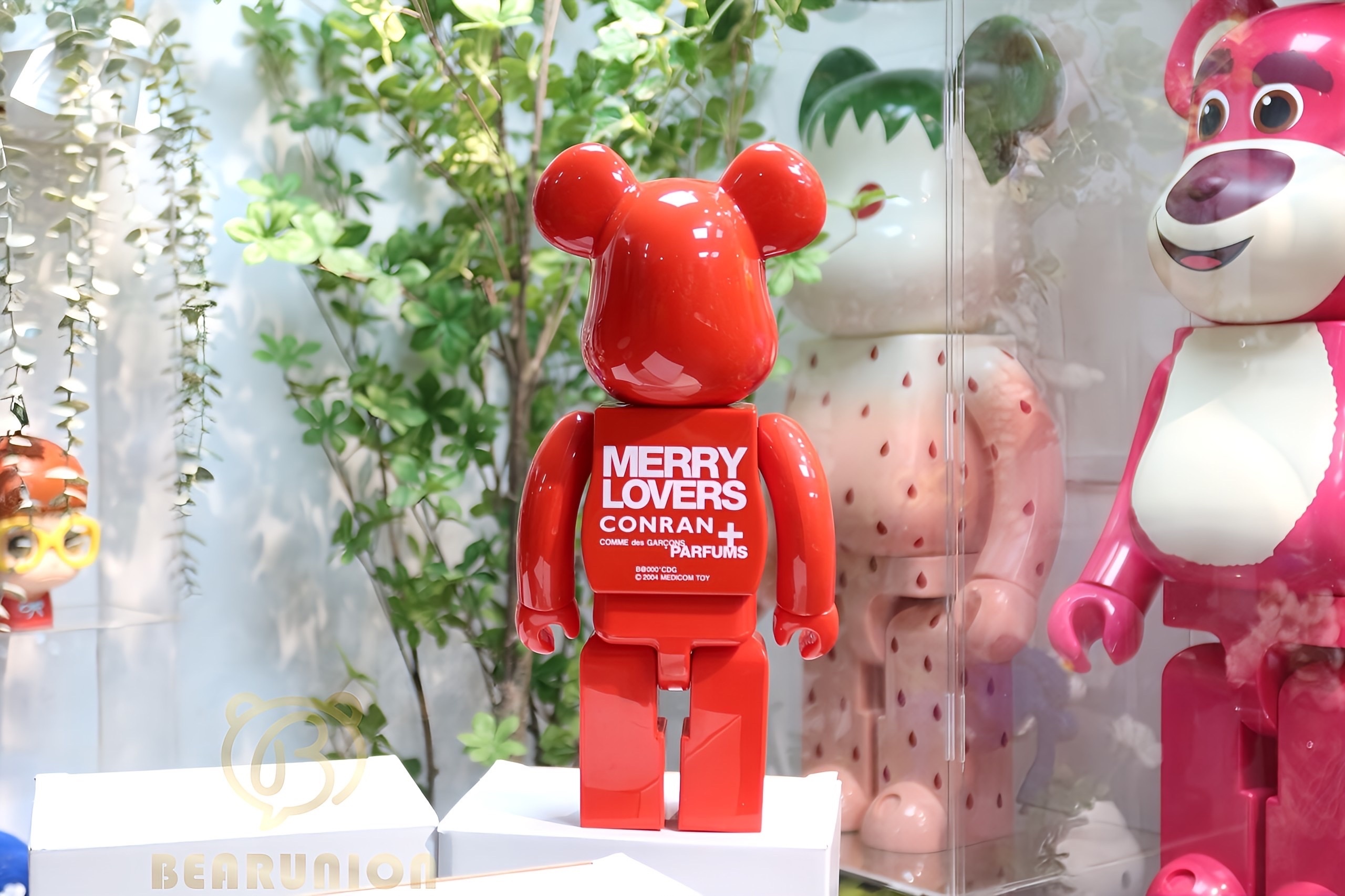 🥇現貨🥇Bearbrick Comme Des Garcon Merry Lovers 2004