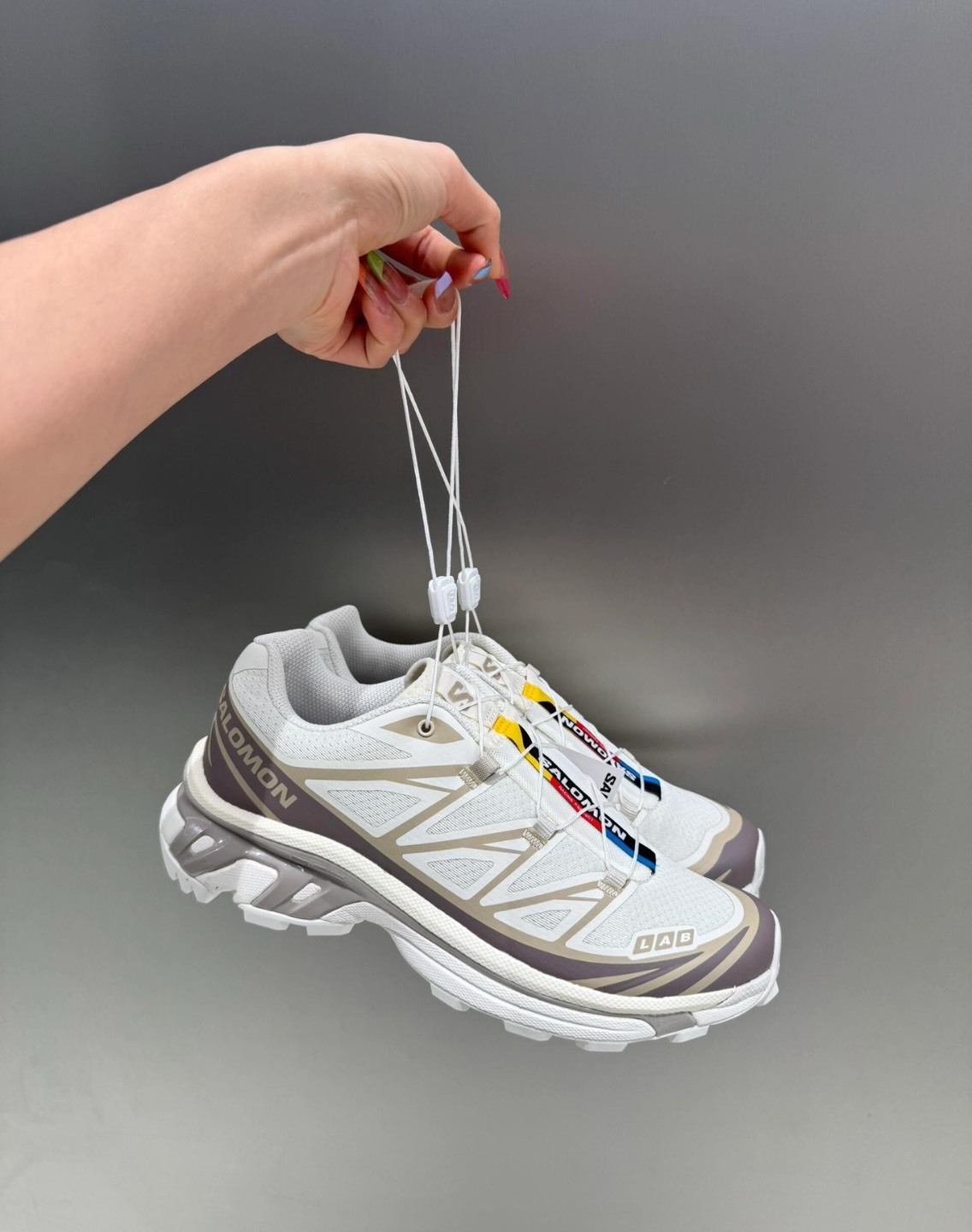 SALOMON Salomon XT-6 焦糖 拿鐵 477377 Ice Iron Etherea