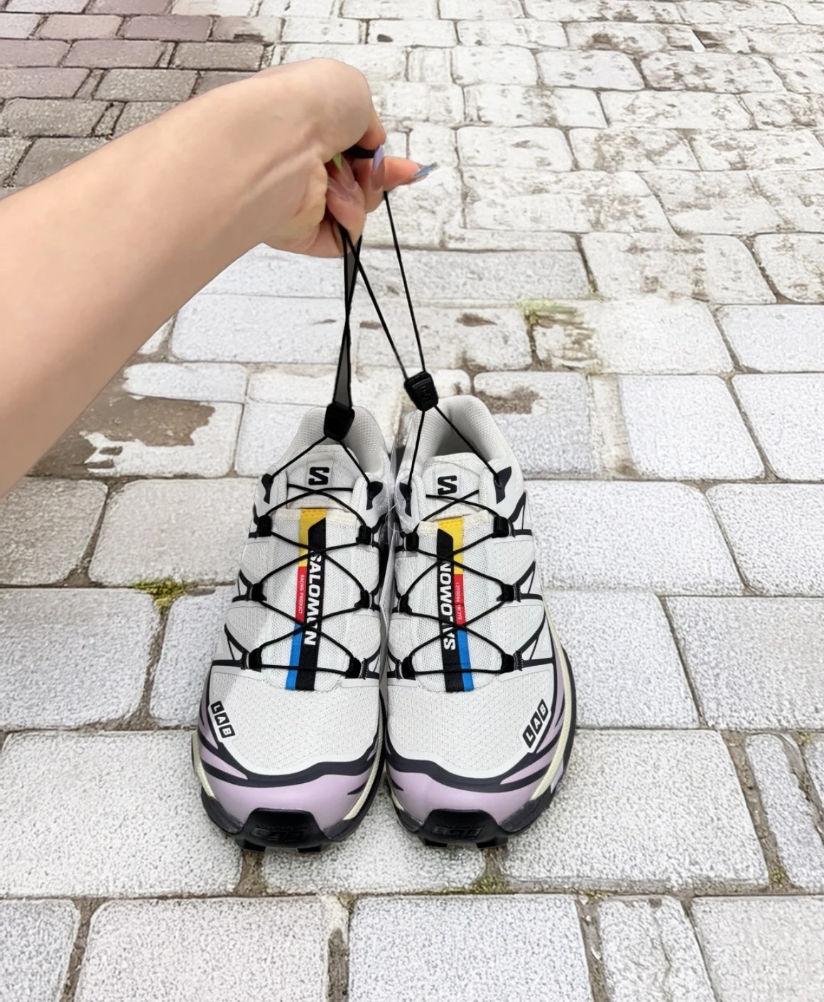SALOMON 萨洛蒙 XT-6 女款 香芋紫 休閒跑步鞋