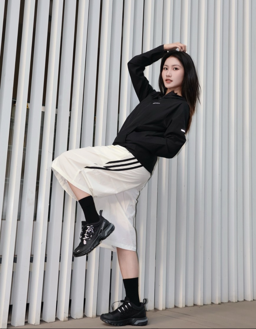 SALOMON 萨洛蒙 ACS+ NIGHT 黑色 男女同款 休閒跑步鞋