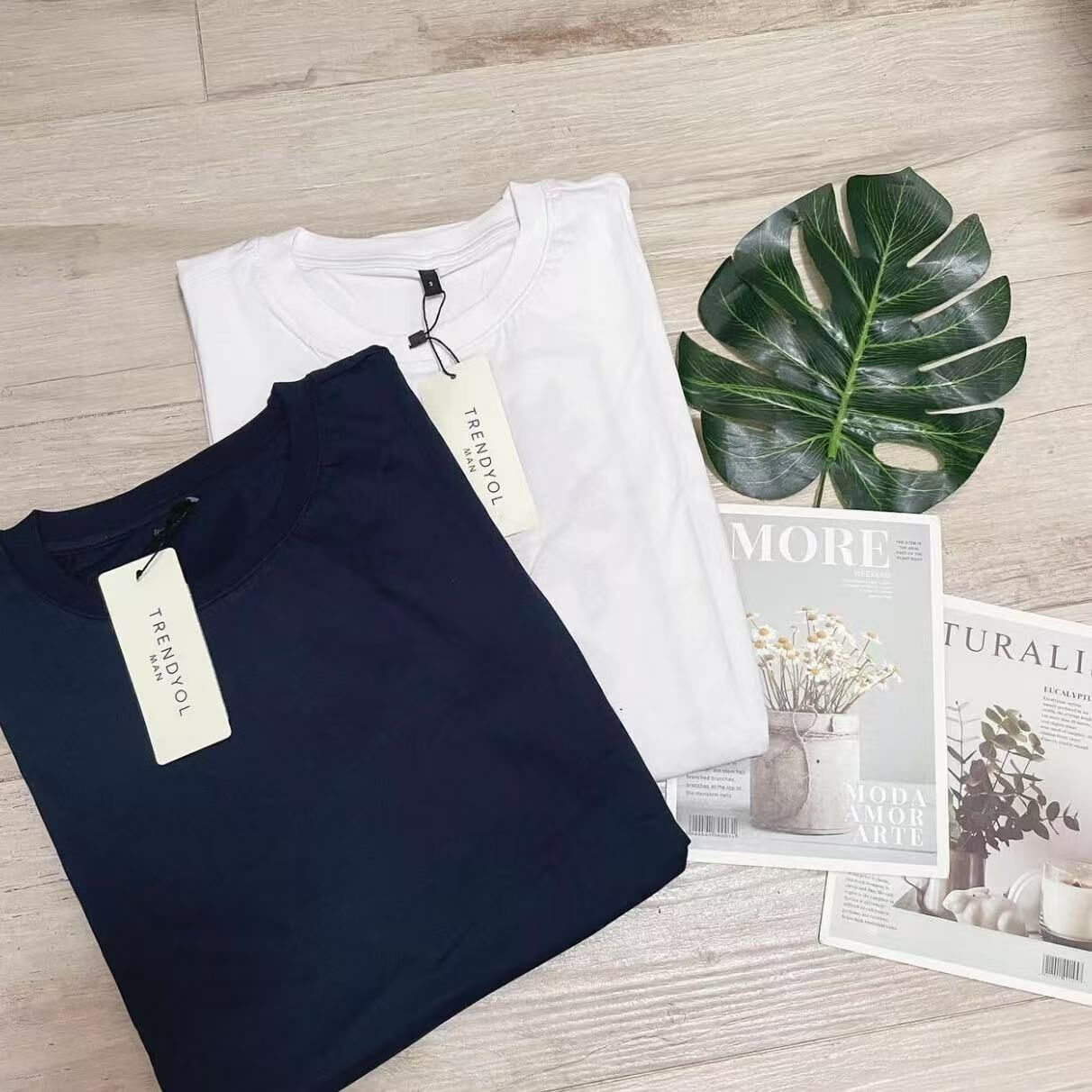 TRENDYOL ROSE BACK PRINT TEE