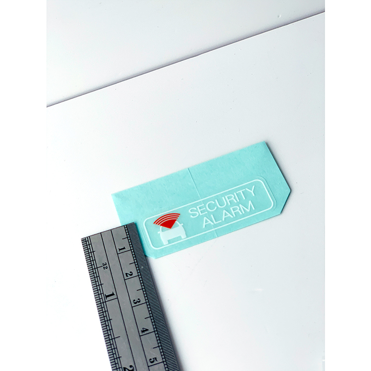 日本SUBARU原廠 盜難警報貼紙