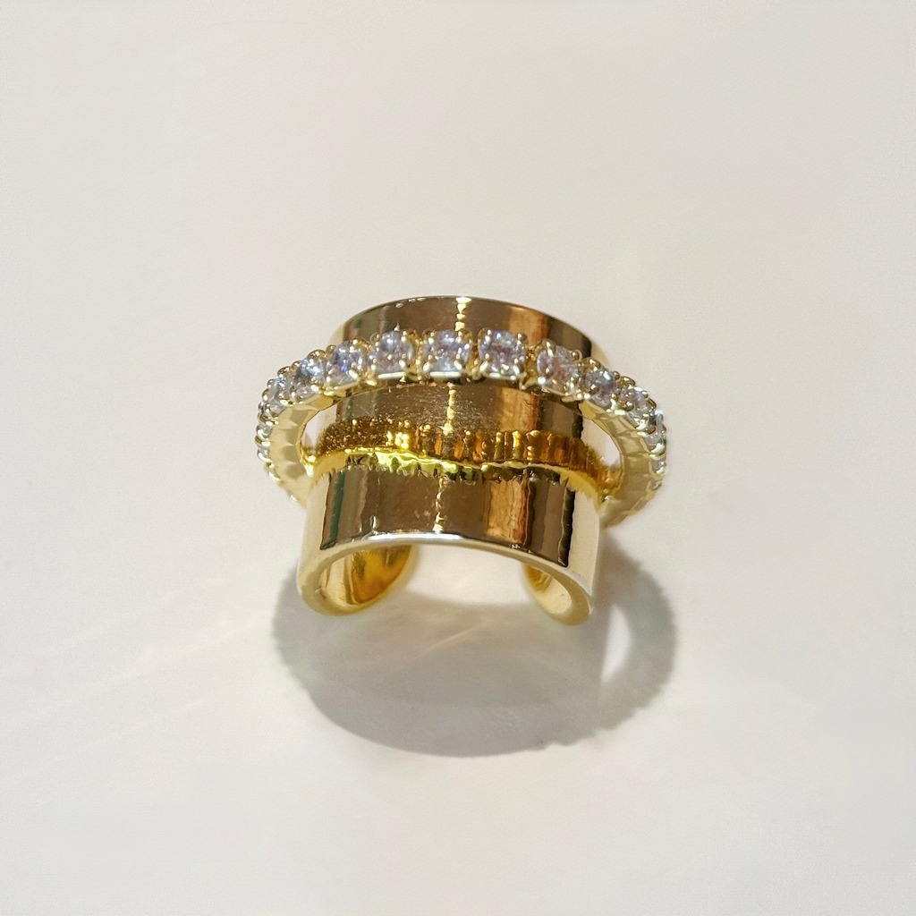 耀眼層疊 耳骨夾