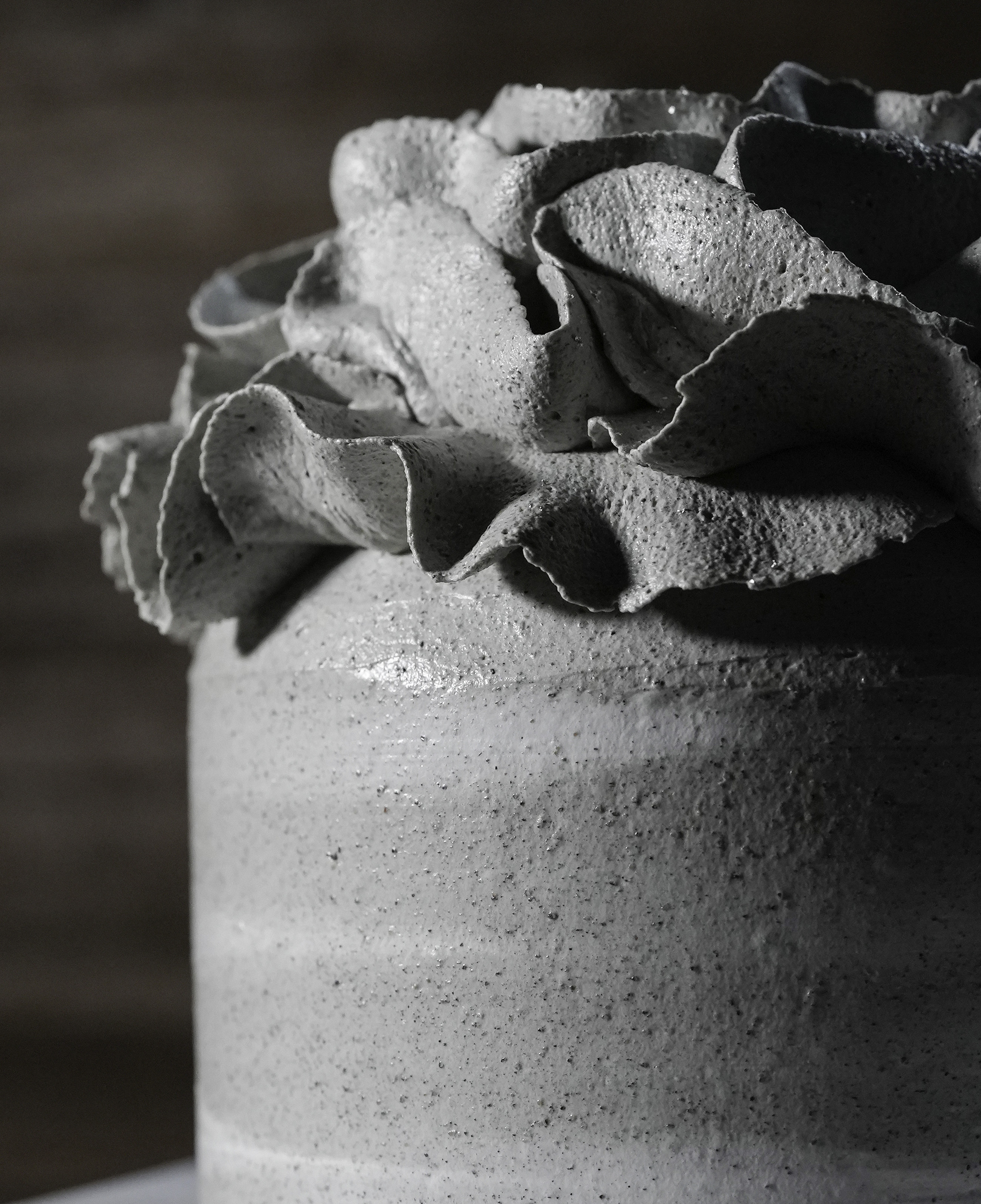 Black Sesame Mochi Shortcake