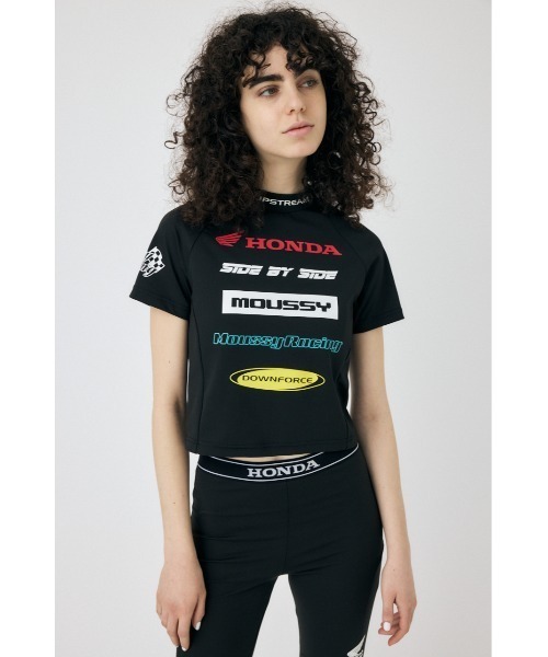 MOUSSY / HONDA RACING TINY TEE