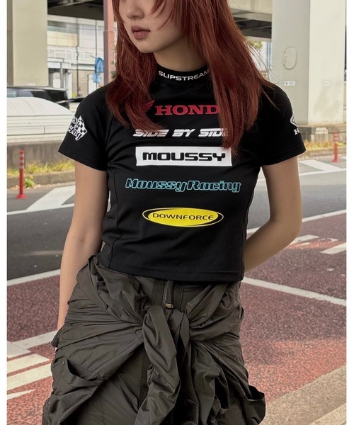 MOUSSY / HONDA RACING TINY TEE