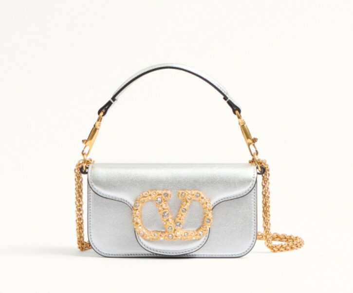VALENTINO GARAVANI LOCÒ 小號小牛皮手袋