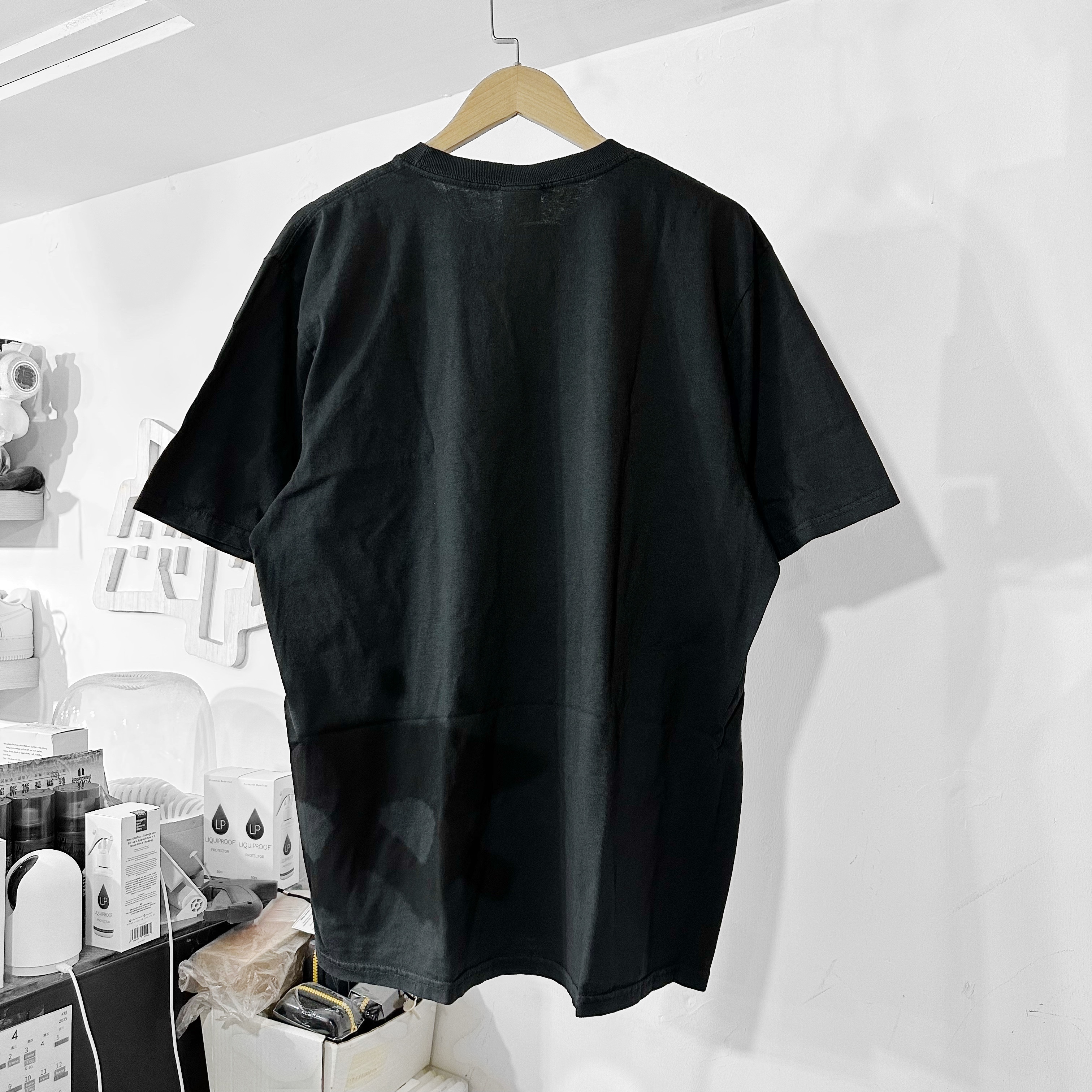 STÜSSY  Low Tide Pigment Dyed T-Shirt (Black)