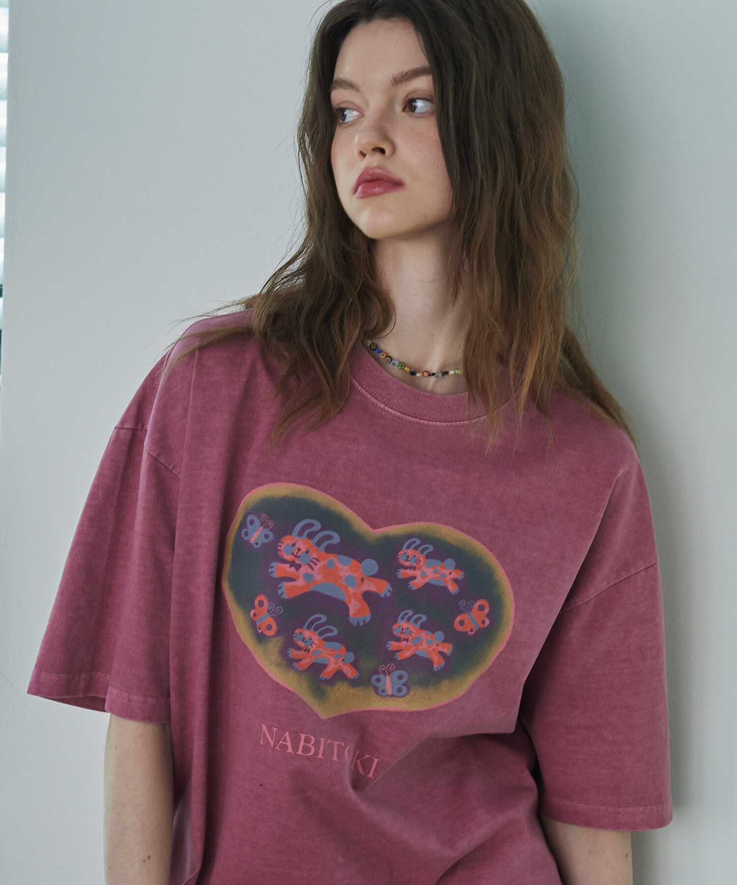 CPGN STUDIO - NABITOKI PIGMENT TSHIRT (DUSTY PINK)