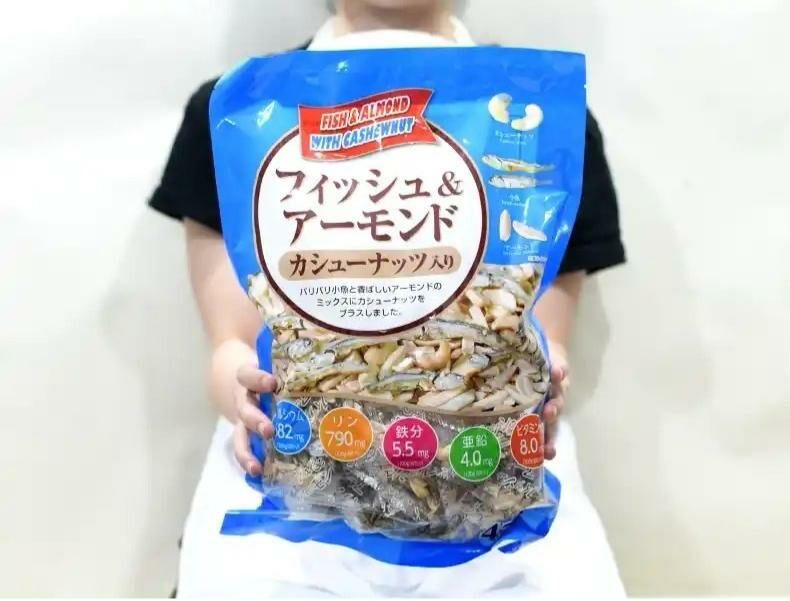 C58476 杏仁腰果小魚乾 420g  獨立小包裝