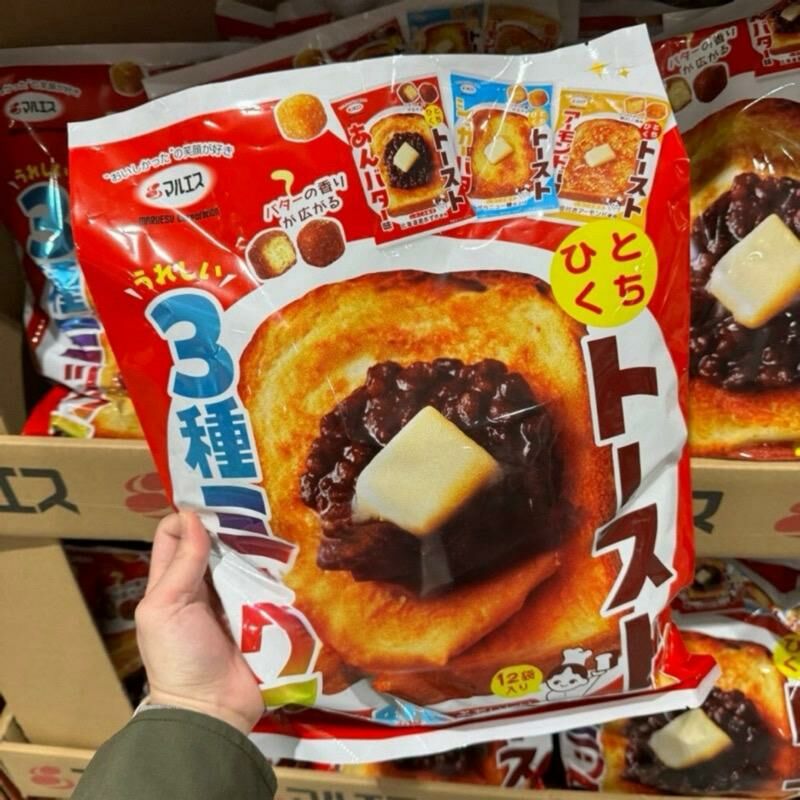 C55295 吐司脆餅綜合口味 12 入