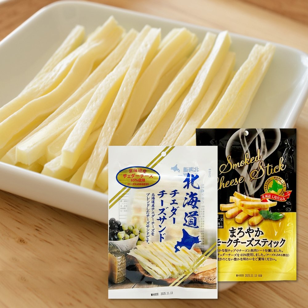 日本 SF 北海道 鱈魚 起司條 原味65g / 煙燻60g