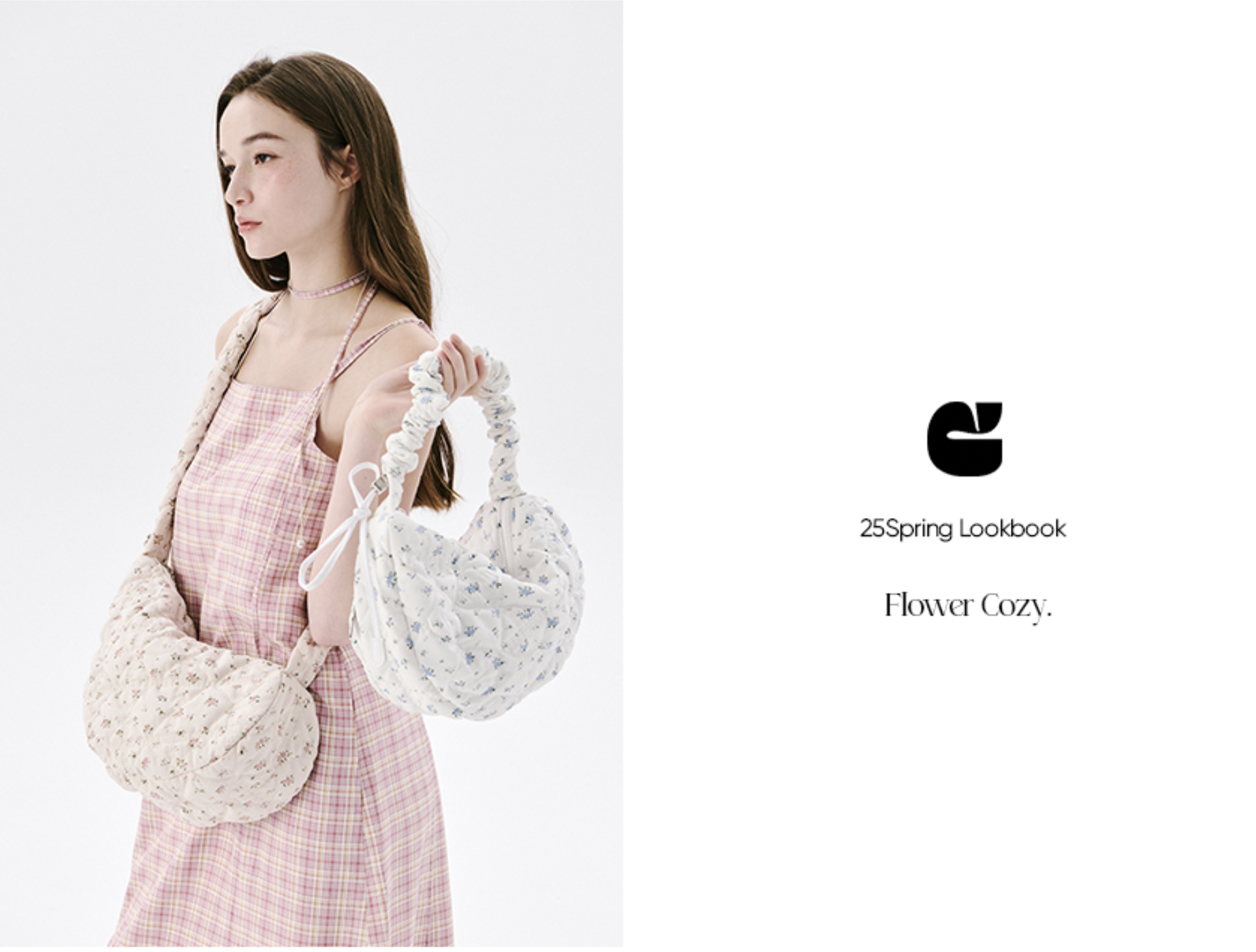 Carlyn新品特價預購韓國Carlyn Flower Cozy雲朵袋