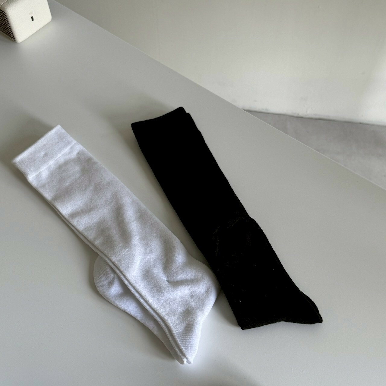 白日信差 基本素面長小腿襪