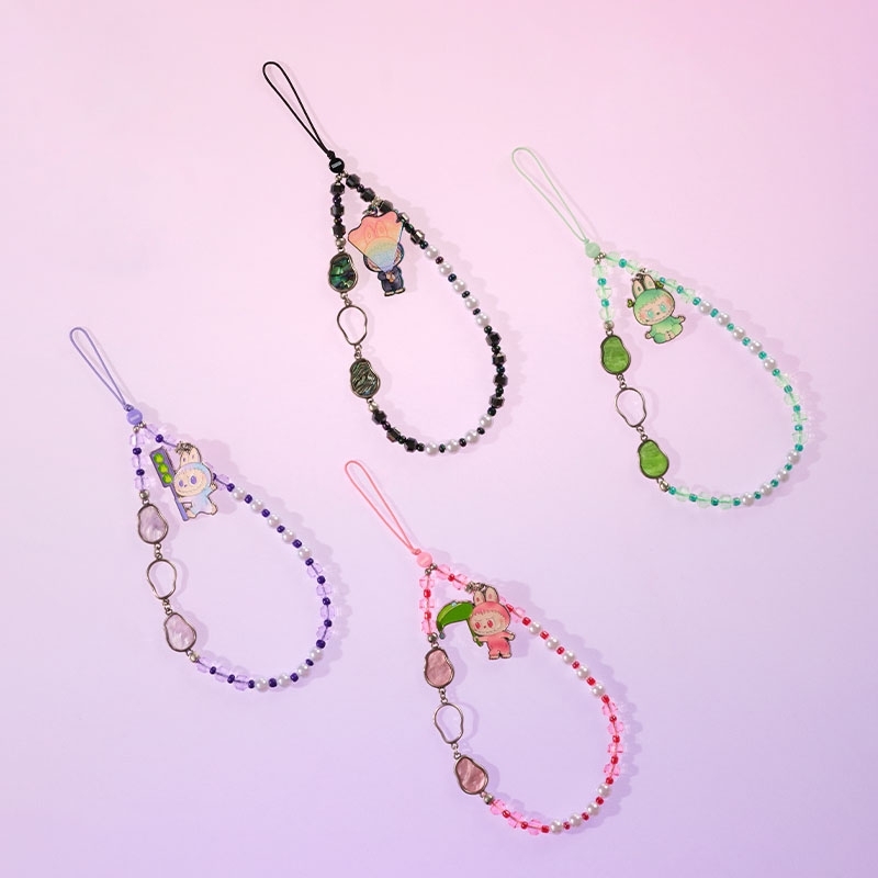 Labubu 前方高能系列電話繩盲盒，不包官方瑕疵，不設退換（H4 PO189）