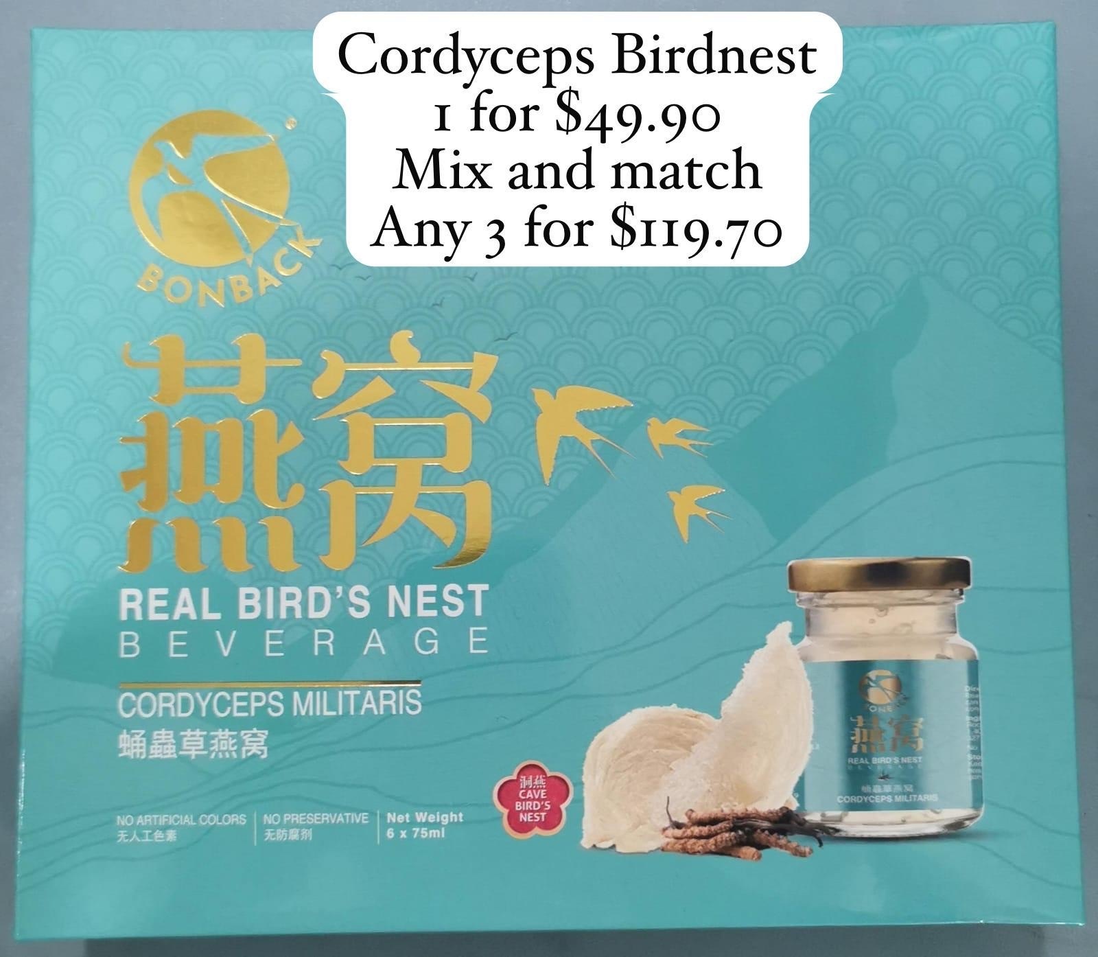 1 CORDYCEPS BIRDNEST