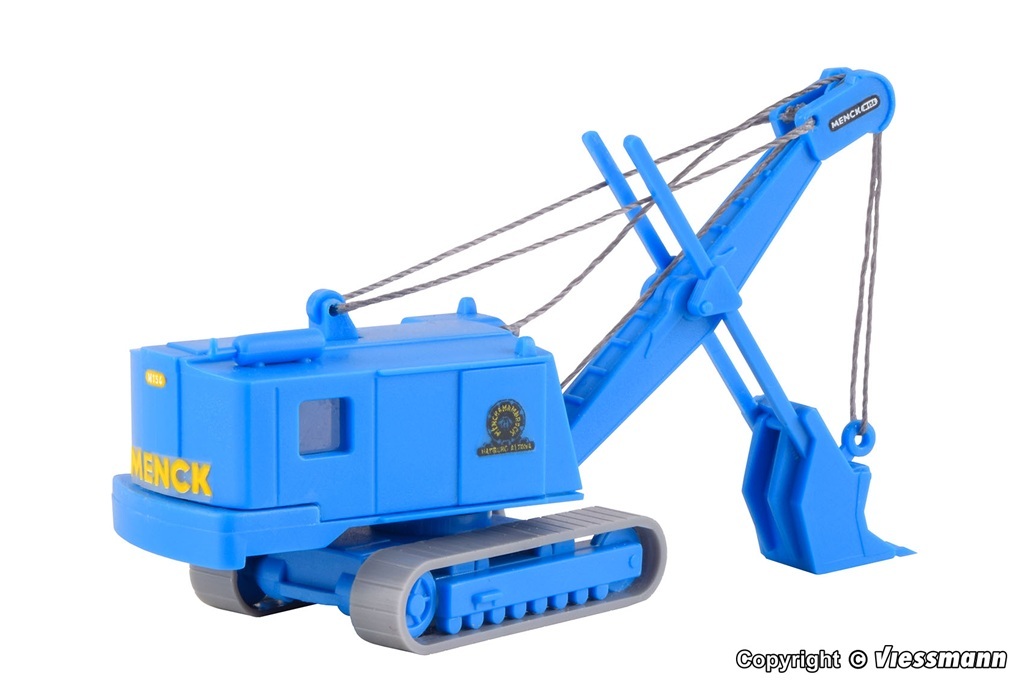 Kibri 19100 N規 MENCK 正鏟式挖掘機 組裝模型